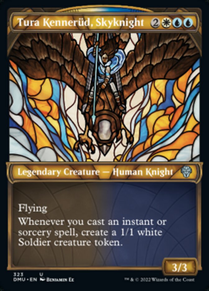 Tura Kennerud, Skyknight (Showcase) [Dominaria United] | Black Swamp Games