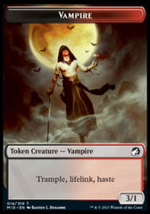 Clue // Vampire Double-Sided Token [Innistrad: Midnight Hunt Tokens] | Black Swamp Games