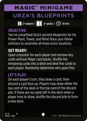 Urza's Blueprints (Magic Minigame) [Modern Horizons 2 Minigame] | Black Swamp Games