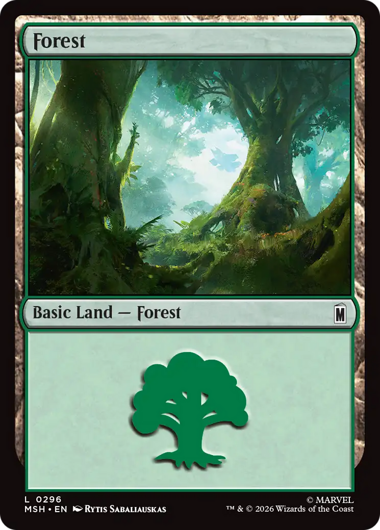 Forest (0296) [Marvel Super Heroes] | Black Swamp Games