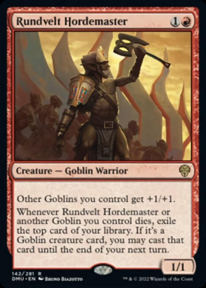 Rundvelt Hordemaster [Dominaria United] | Black Swamp Games