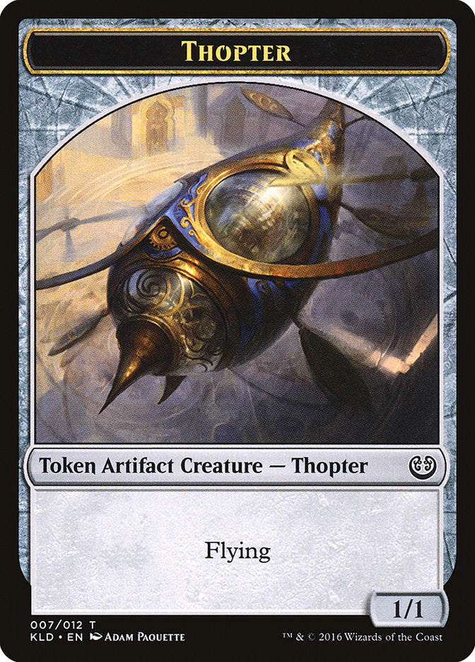 Thopter Token (007/012) [Kaladesh Tokens] | Black Swamp Games
