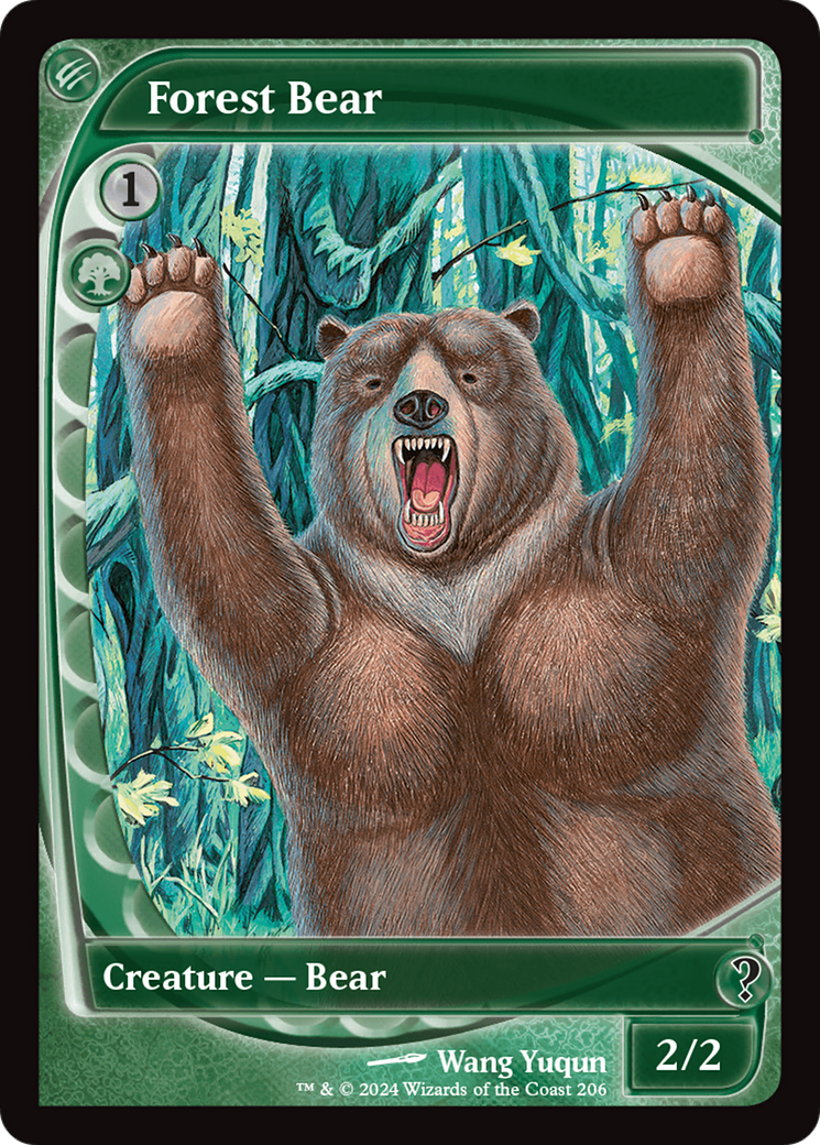 Forest Bear (Future Sight) [Mystery Booster 2] | Black Swamp Games