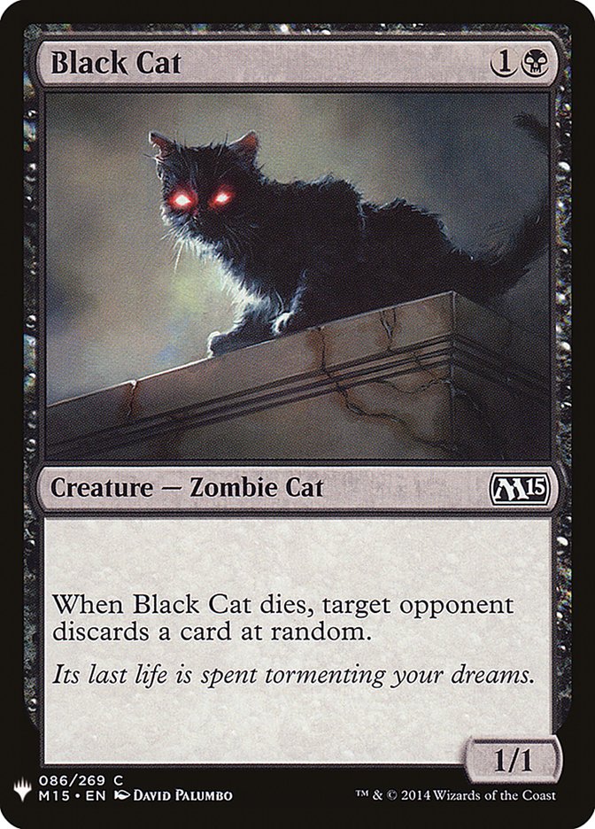 Black Cat [Mystery Booster] | Black Swamp Games