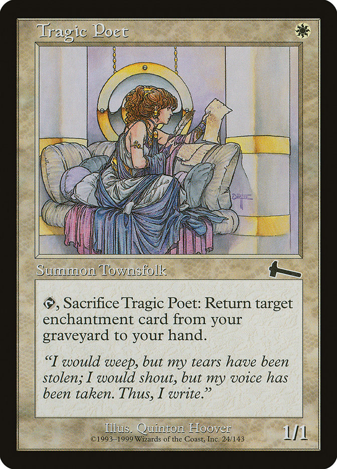 Tragic Poet [Urza's Legacy] | Black Swamp Games