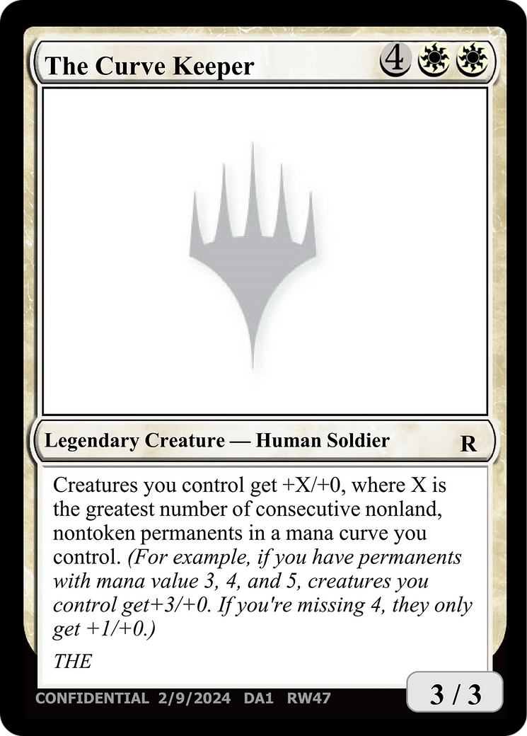 The Curve Keeper [Unknown Event] | Black Swamp Games