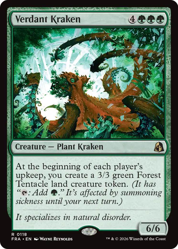 Verdant Kraken [Reality Fracture] | Black Swamp Games