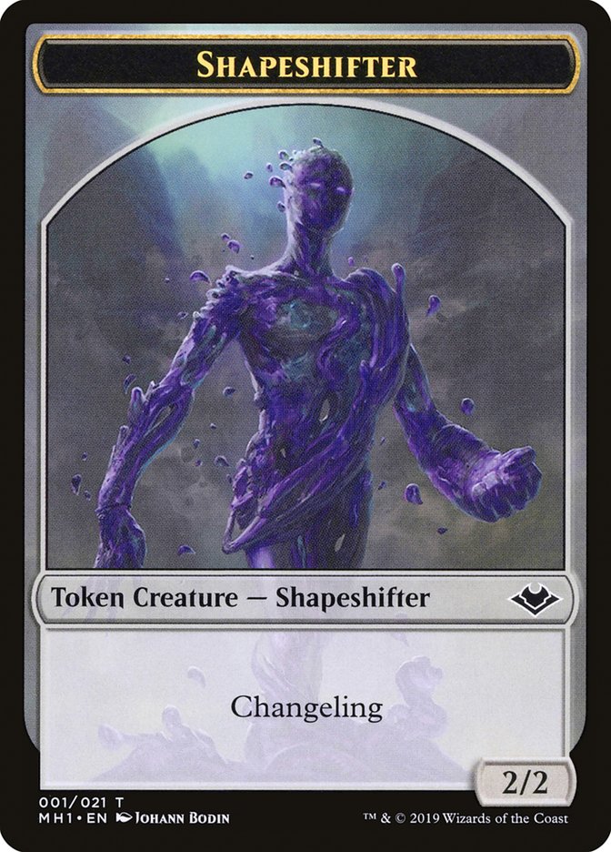 Shapeshifter Token [Modern Horizons Tokens] | Black Swamp Games