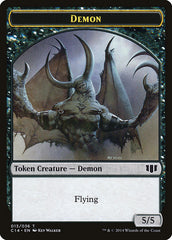 Demon (013/036) // Zombie (016/036) Double-Sided Token [Commander 2014 Tokens] | Black Swamp Games