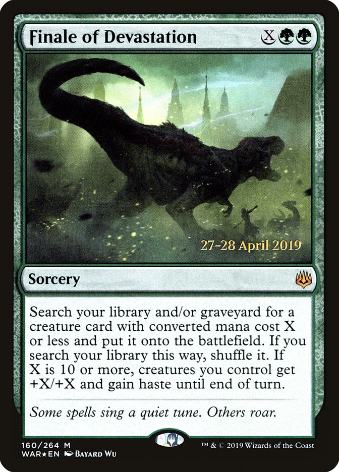 Finale of Devastation [War of the Spark Prerelease Promos] | Black Swamp Games