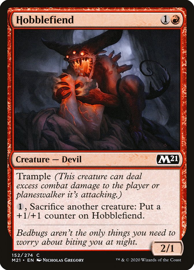 Hobblefiend [Core Set 2021] | Black Swamp Games