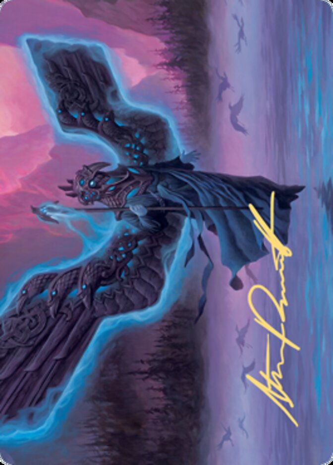 Mistwalker Art Card [Kaldheim Art Series] | Black Swamp Games
