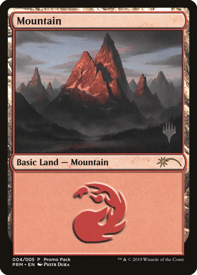 Mountain (4) [Core Set 2020 Promo Pack] | Black Swamp Games