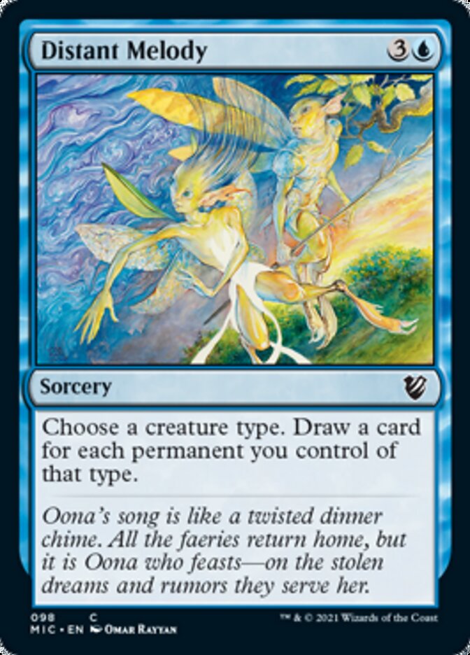 Distant Melody [Innistrad: Midnight Hunt Commander] | Black Swamp Games
