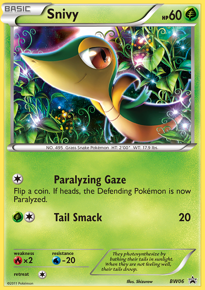 Snivy (BW06) [Black & White: Black Star Promos] | Black Swamp Games