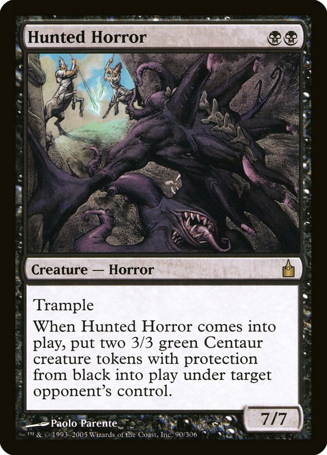 Hunted Horror [Ravnica: City of Guilds] | Black Swamp Games