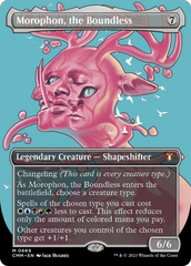 Morophon, the Boundless (Borderless Profile) [Commander Masters] | Black Swamp Games