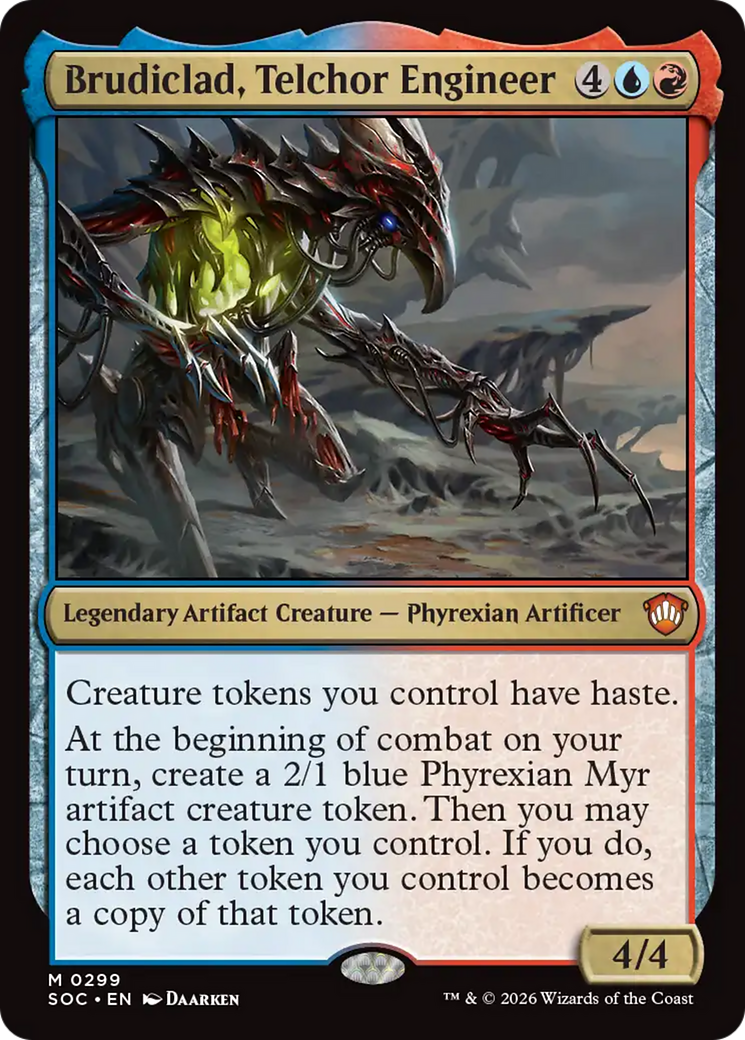 Brudiclad, Telchor Engineer [Secrets of Strixhaven Commander] | Black Swamp Games
