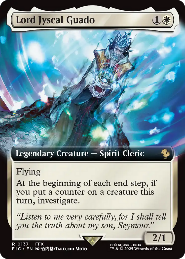 Lord Jyscal Guado (Extended Art) [FINAL FANTASY Commander] | Black Swamp Games