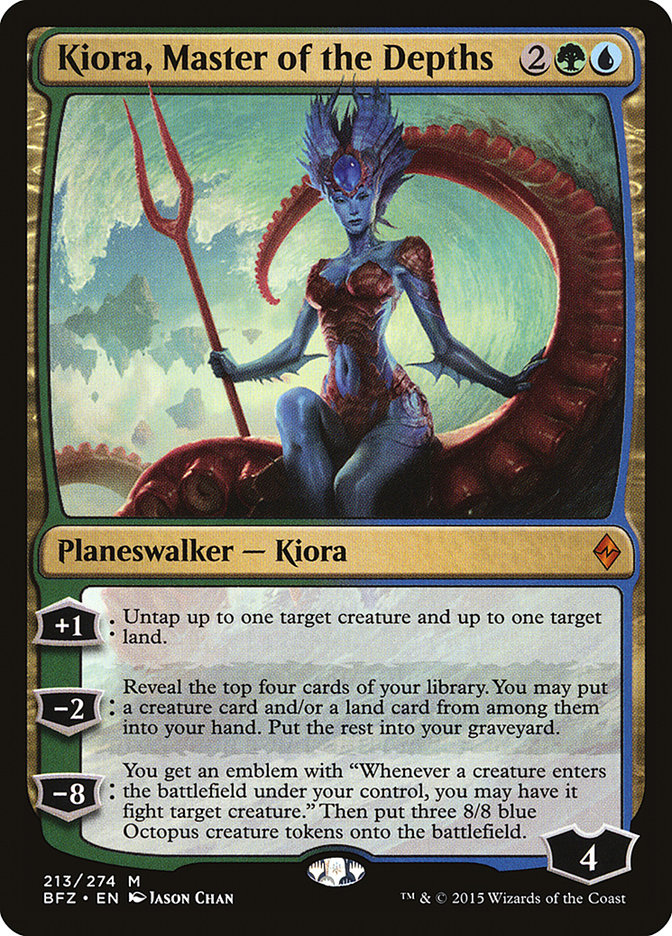 Kiora, Master of the Depths [Battle for Zendikar] | Black Swamp Games