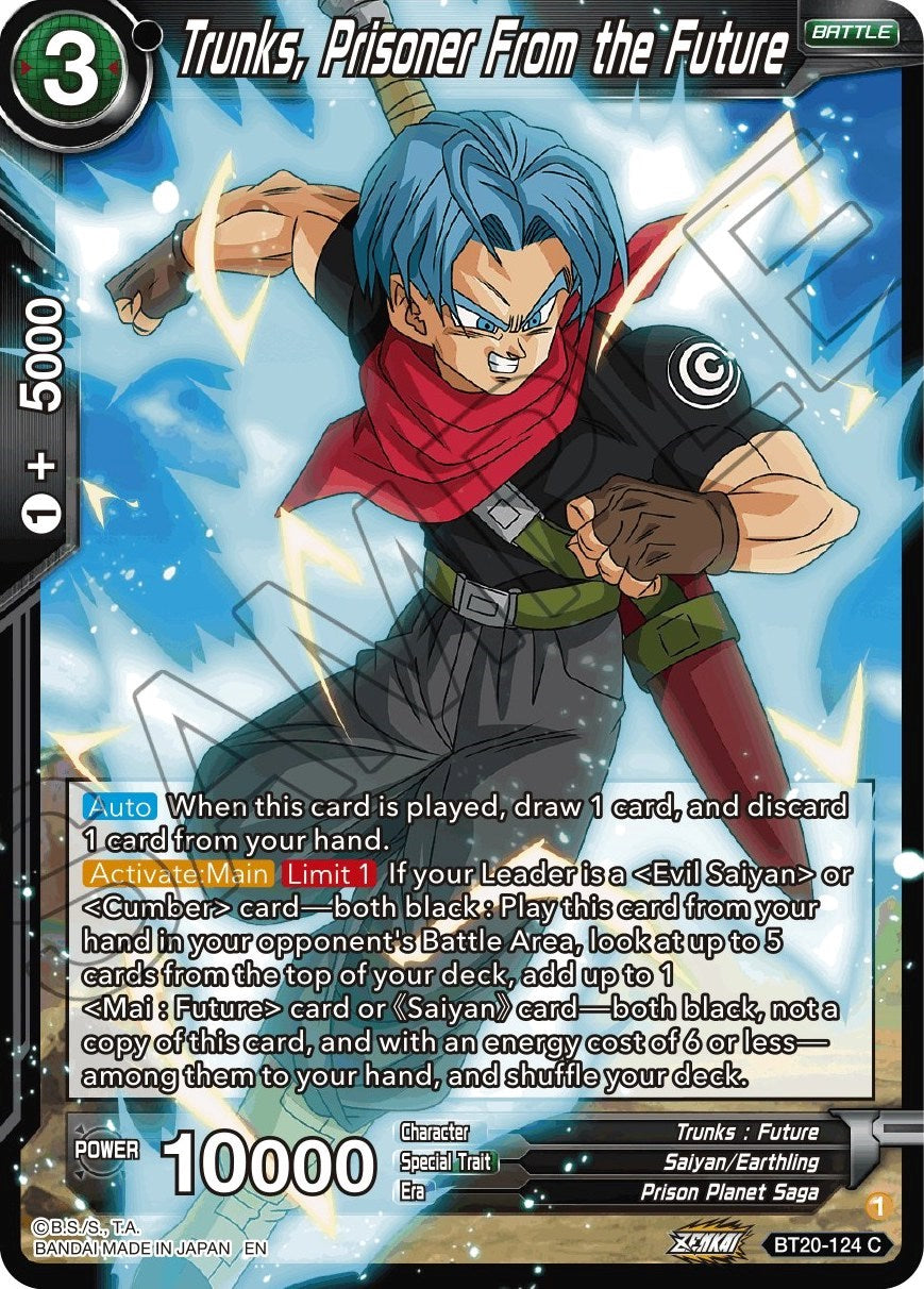 Trunks, Prisoner From the Future (BT20-124) [Power Absorbed] | Black Swamp Games