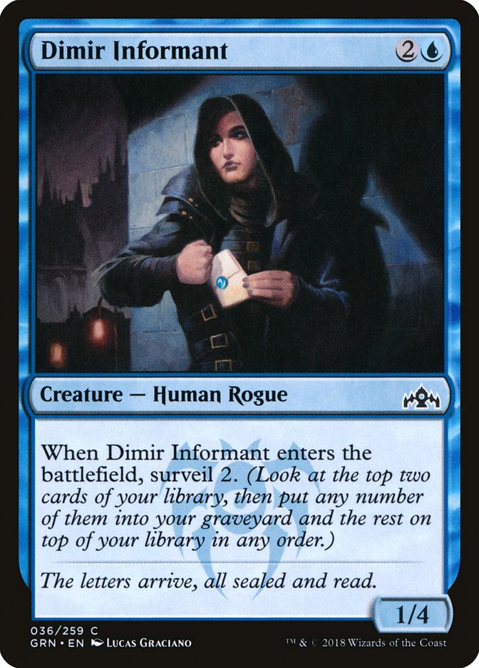 Dimir Informant [Guilds of Ravnica] | Black Swamp Games