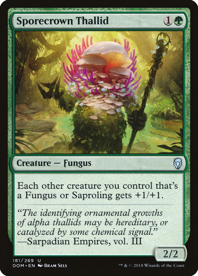 Sporecrown Thallid [Dominaria] | Black Swamp Games