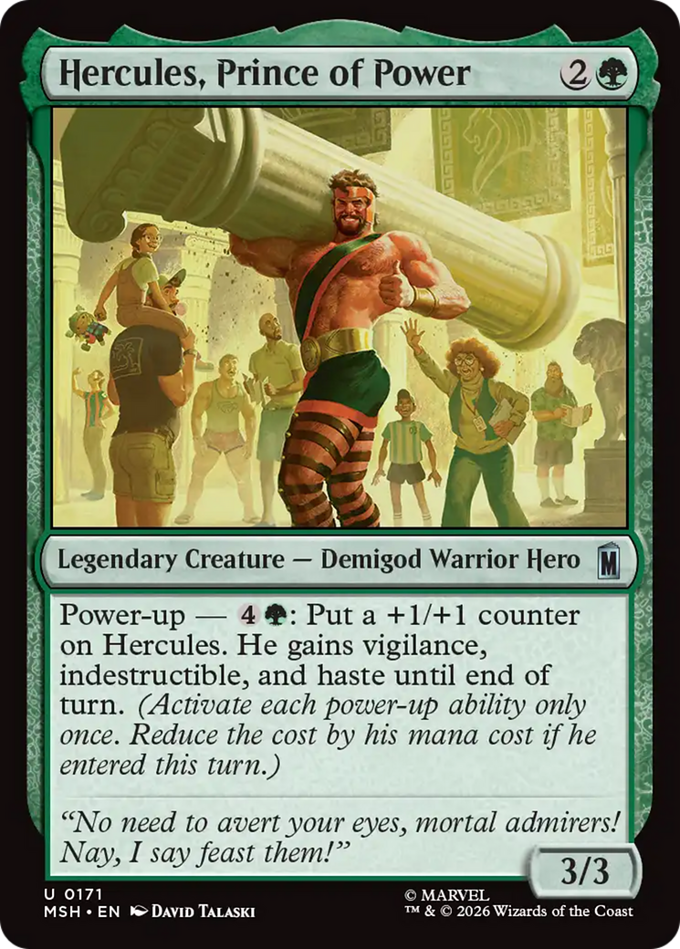 Hercules, Prince of Power [Marvel Super Heroes] | Black Swamp Games