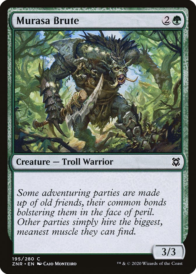 Murasa Brute [Zendikar Rising] | Black Swamp Games