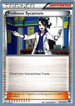 Professor Sycamore (107/122) (Dragones y Sombras - Pedro Eugenio Torres) [World Championships 2018] | Black Swamp Games