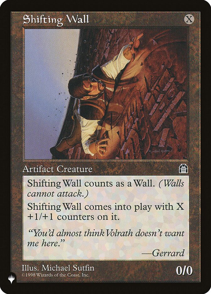 Shifting Wall [The List] | Black Swamp Games