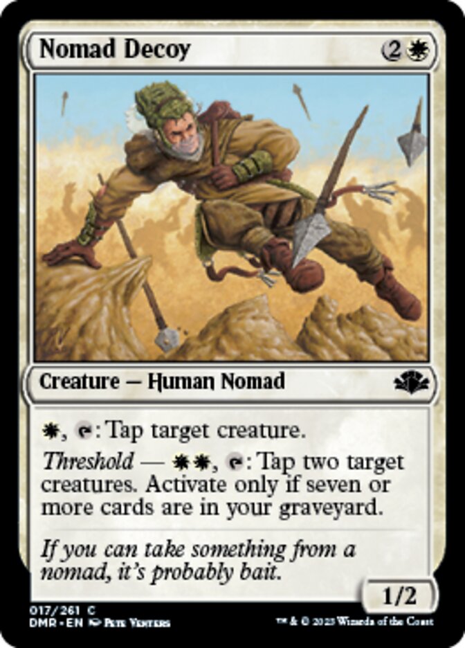 Nomad Decoy [Dominaria Remastered] | Black Swamp Games