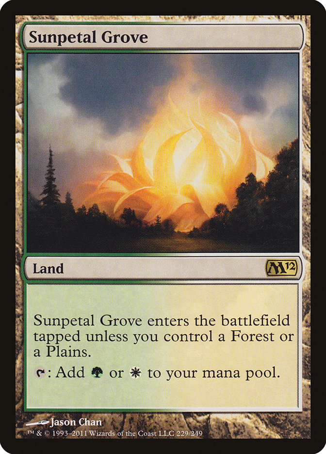 Sunpetal Grove [Magic 2012] | Black Swamp Games