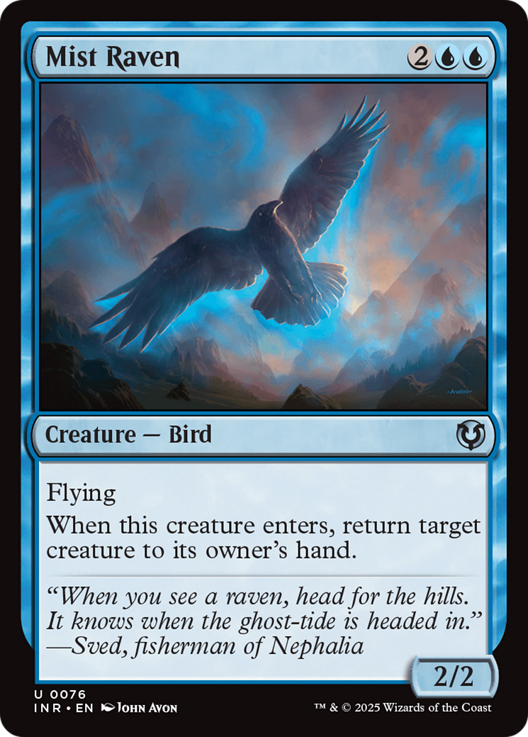 Mist Raven [Innistrad Remastered] | Black Swamp Games