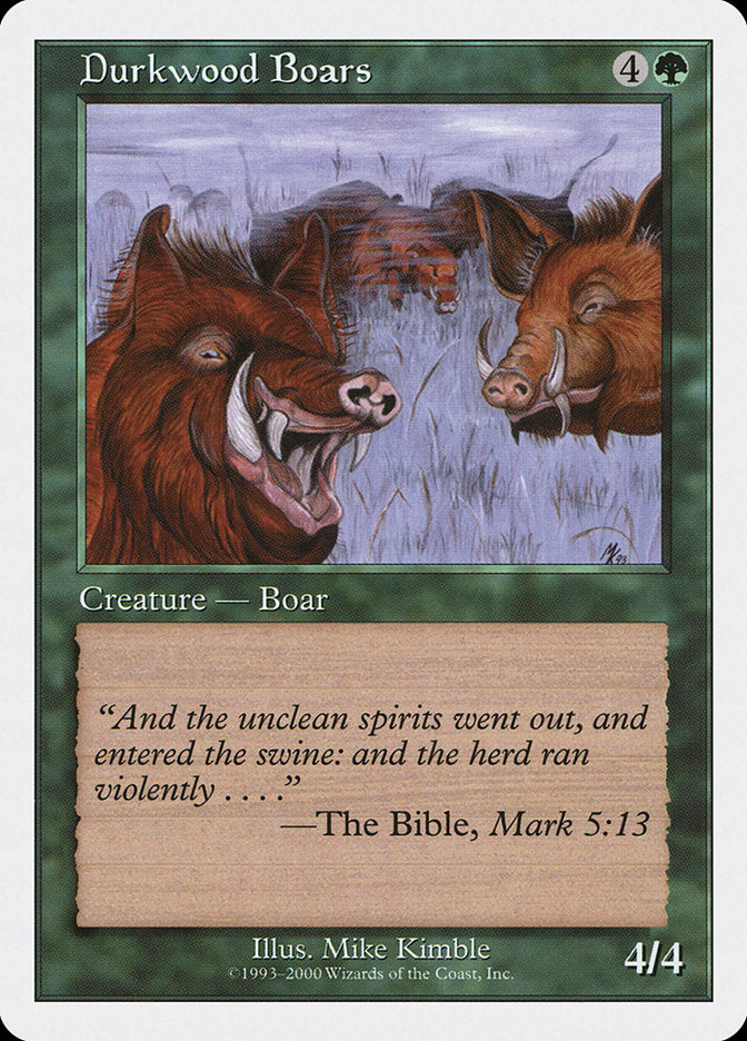 Durkwood Boars [Starter 2000] | Black Swamp Games