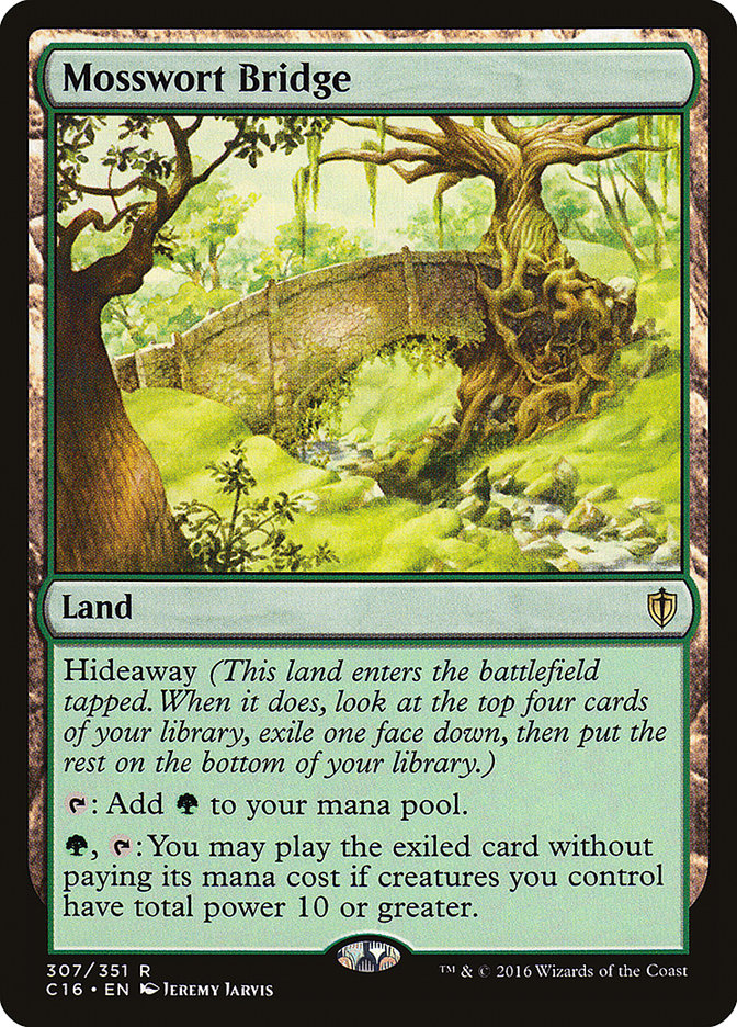 Mosswort Bridge [Commander 2016] | Black Swamp Games