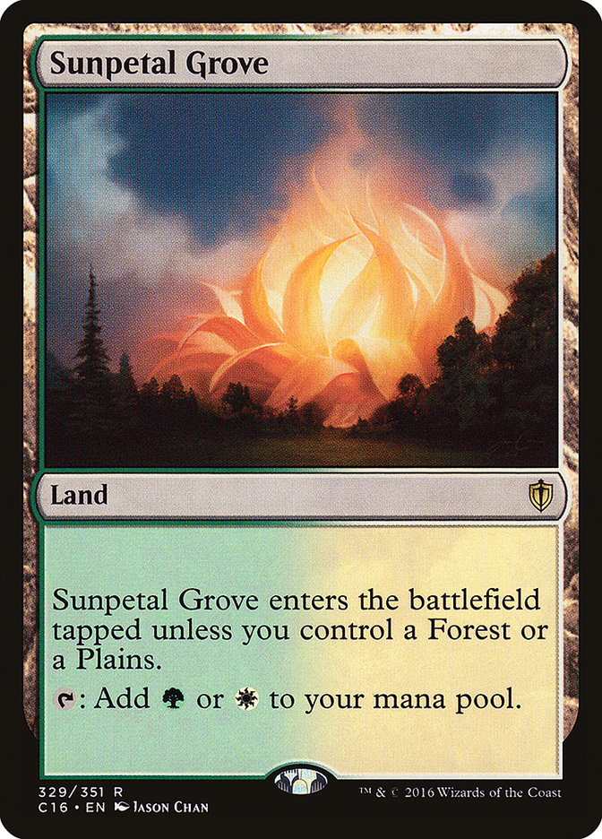 Sunpetal Grove [Commander 2016] | Black Swamp Games