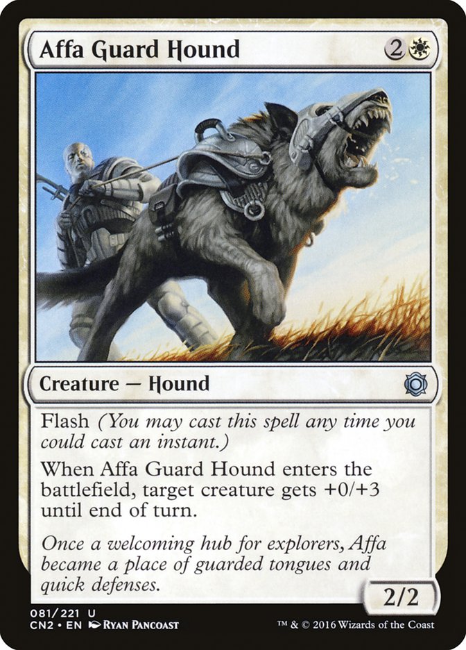 Affa Guard Hound [Conspiracy: Take the Crown] | Black Swamp Games