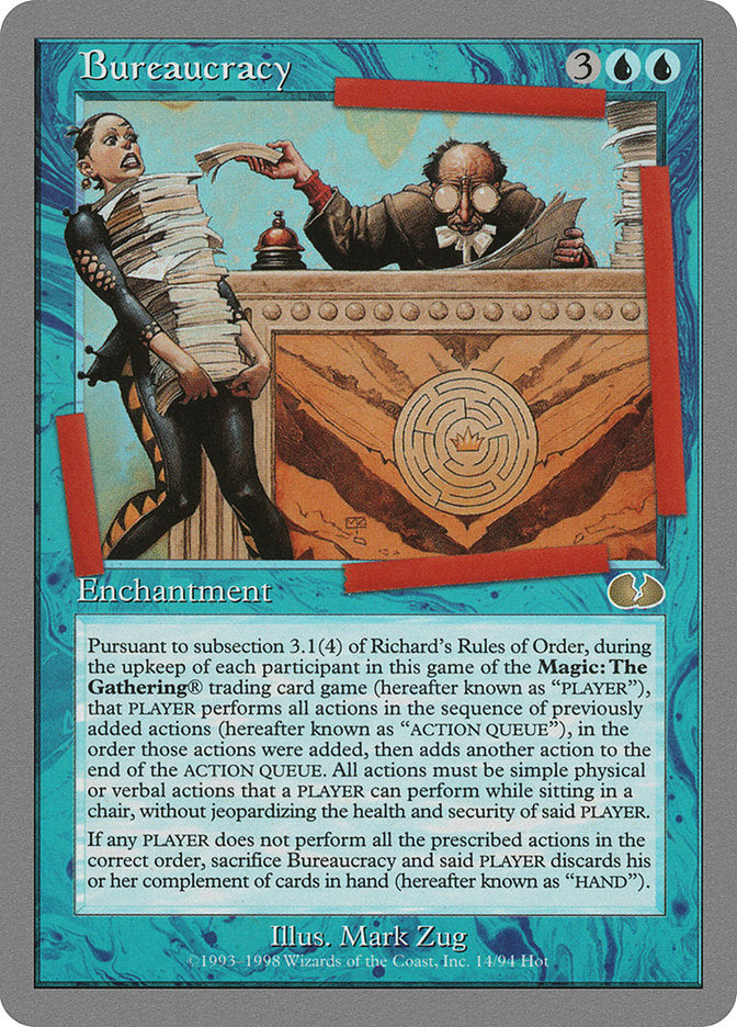 Bureaucracy [Unglued] | Black Swamp Games