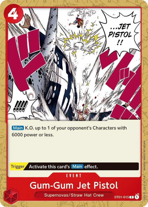 Gum-Gum Jet Pistol [Starter Deck: Straw Hat Crew] | Black Swamp Games