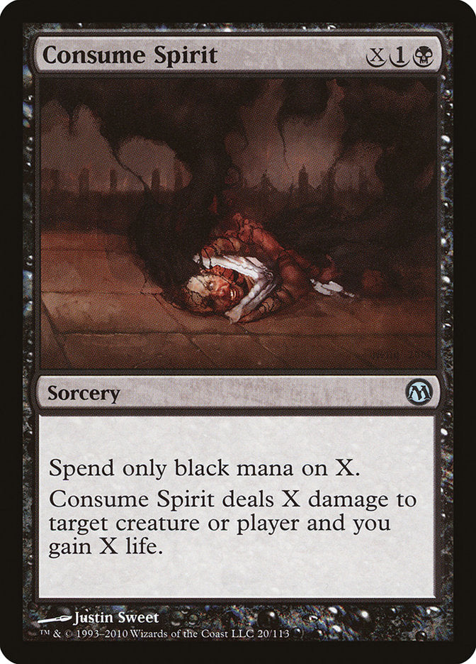 Consume Spirit [Duels of the Planeswalkers] | Black Swamp Games