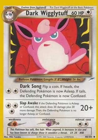 Dark Wigglytuff (40/105) [Neo Destiny Unlimited] | Black Swamp Games