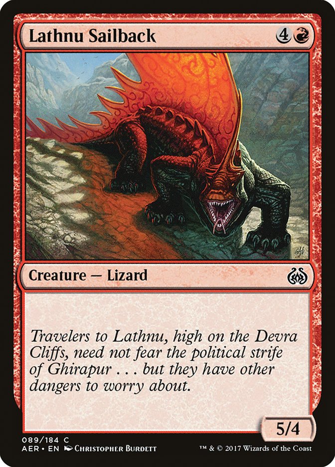 Lathnu Sailback [Aether Revolt] | Black Swamp Games