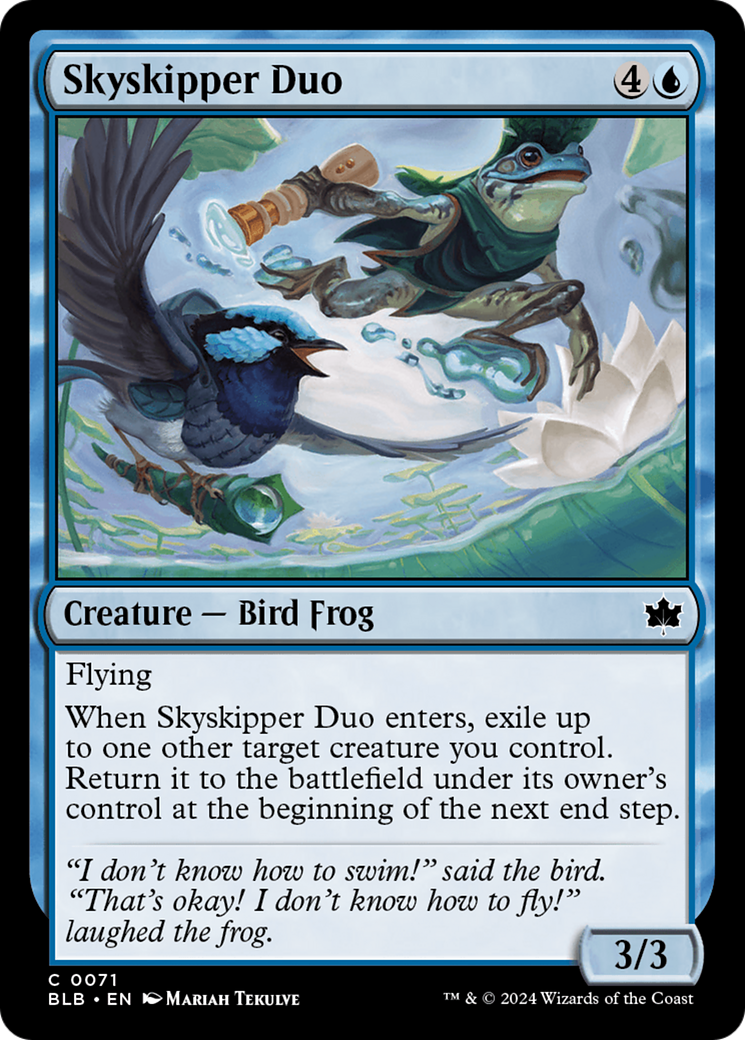 Skyskipper Duo [Bloomburrow] | Black Swamp Games