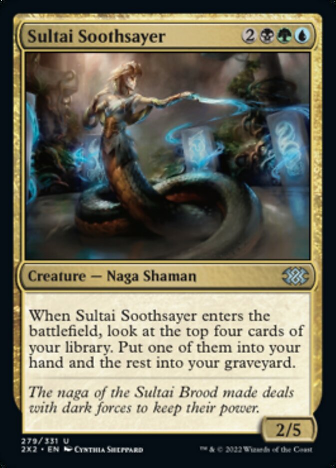 Sultai Soothsayer [Double Masters 2022] | Black Swamp Games