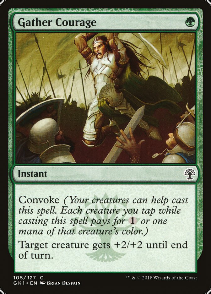Gather Courage [Guilds of Ravnica Guild Kit] | Black Swamp Games