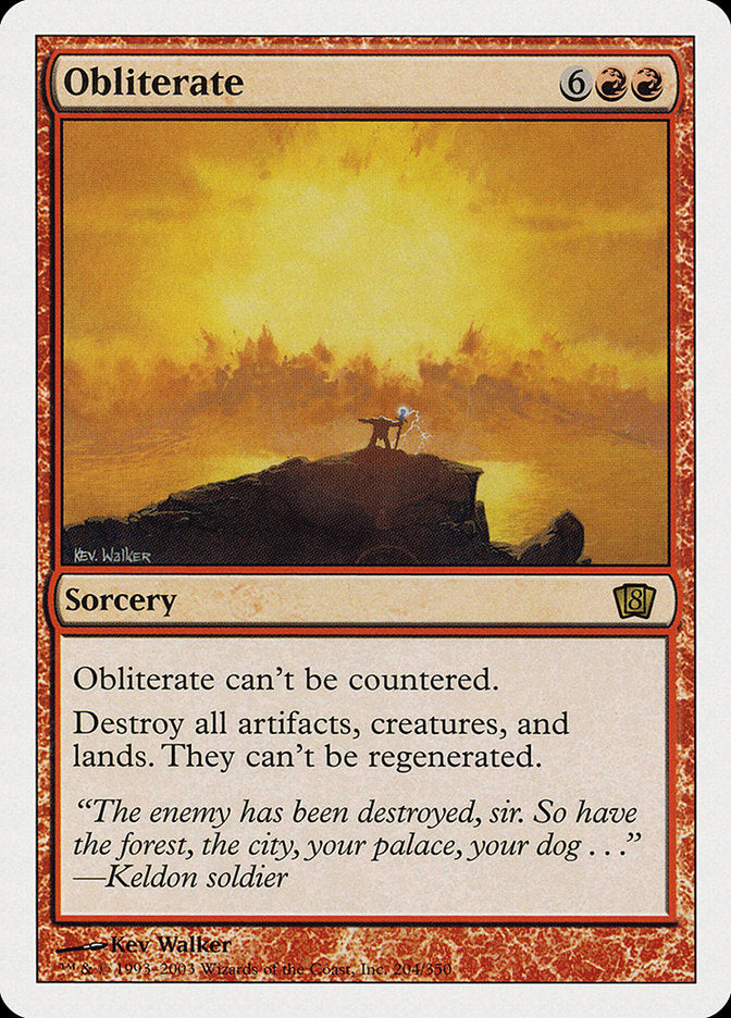 Obliterate [Eighth Edition] | Black Swamp Games