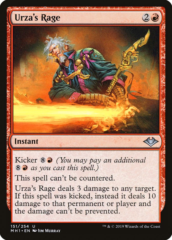 Urza's Rage [Modern Horizons] | Black Swamp Games