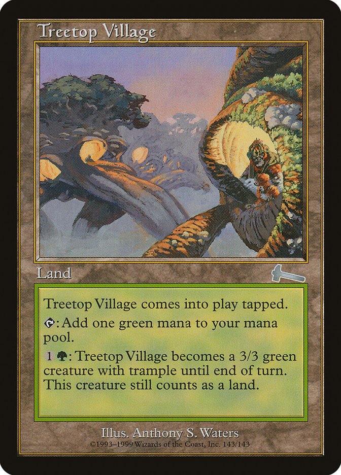 Treetop Village [Urza's Legacy] | Black Swamp Games