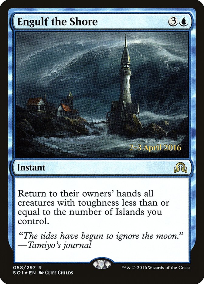 Engulf the Shore [Shadows over Innistrad Prerelease Promos] | Black Swamp Games